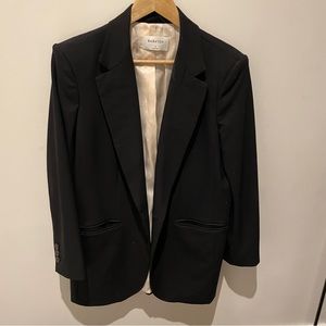 Aritzia BABATON Agency Blazer Black size Small